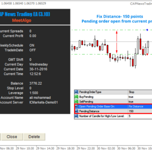 News Trading EA