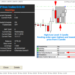 News Trading EA