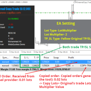 Internal Copy Trade EA