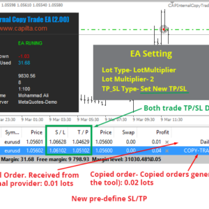 Internal Copy Trade EA