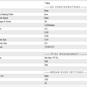 Internal Copy Trade EA